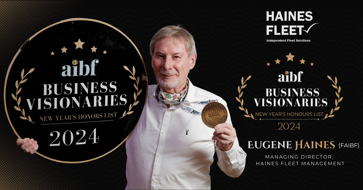 Eugene Haines AIBF New Year Honours